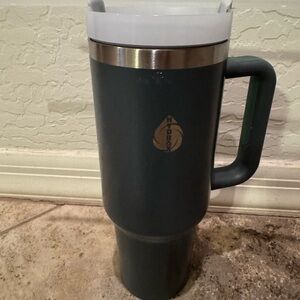 New Unused HYDROX 40oz Stainless Steel Tumbler Bluish/Gray.
